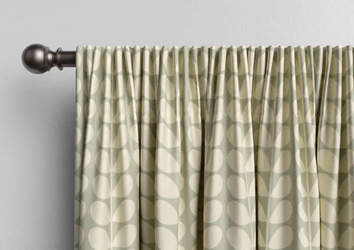Orla Kiely Solid Stem, Pebble - Made to Measure Curtains - Image 9